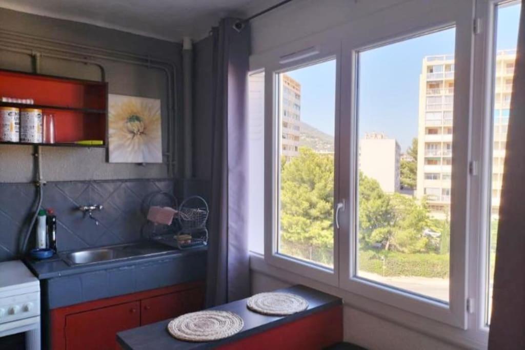 Toulon Est La Valette Studio 35M2 Dominant Parking Proche Mer Daire Dış mekan fotoğraf